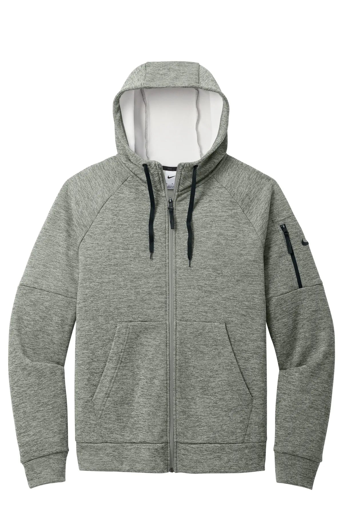 Nike Therma-FIT Pocket Full-Zip Fleece Hoodie NKFD9859 Dark Grey_4