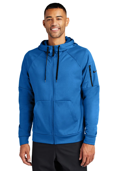 Nike Therma-FIT Pocket Full-Zip Fleece Hoodie NKFD9859 Game Royal_1