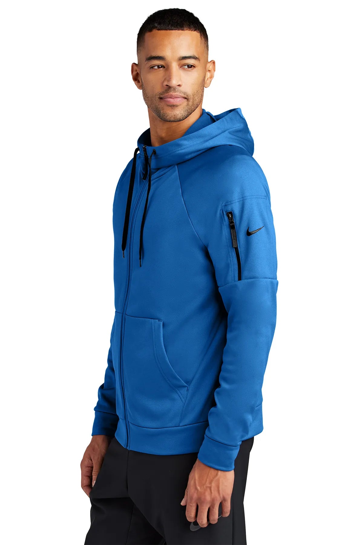 Nike Therma-FIT Pocket Full-Zip Fleece Hoodie NKFD9859 Game Royal_3