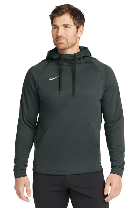 Nike Therma-FIT Pullover Fleece Hoodie  CN9473 Team Anthracite 1