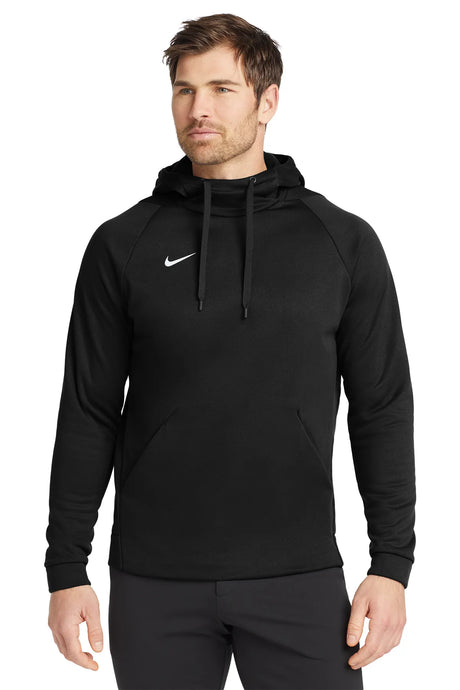 Nike Therma-FIT Pullover Fleece Hoodie  CN9473 Team Black_1