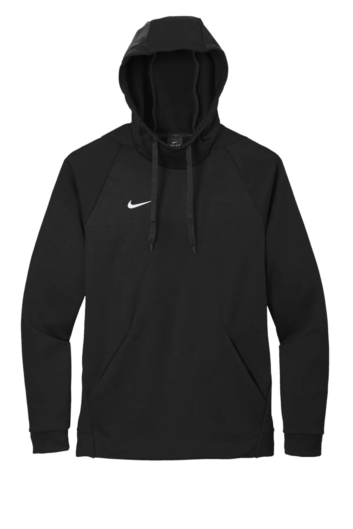 Nike Therma-FIT Pullover Fleece Hoodie  CN9473 Team Black_4