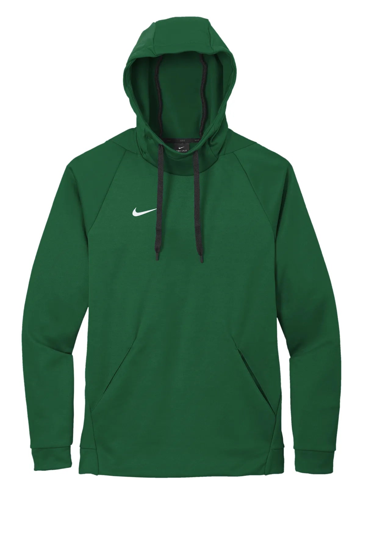 Nike Therma-FIT Pullover Fleece Hoodie  CN9473 Team Dark Green_4