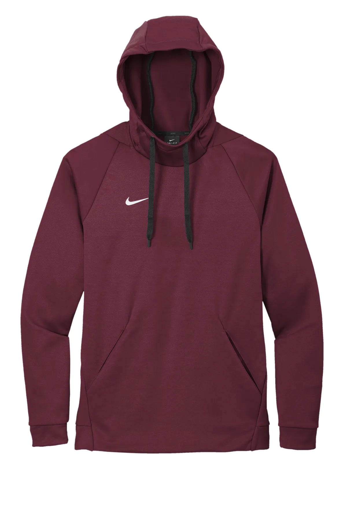 Nike Therma-FIT Pullover Fleece Hoodie  CN9473 Team Dark Maroon_4