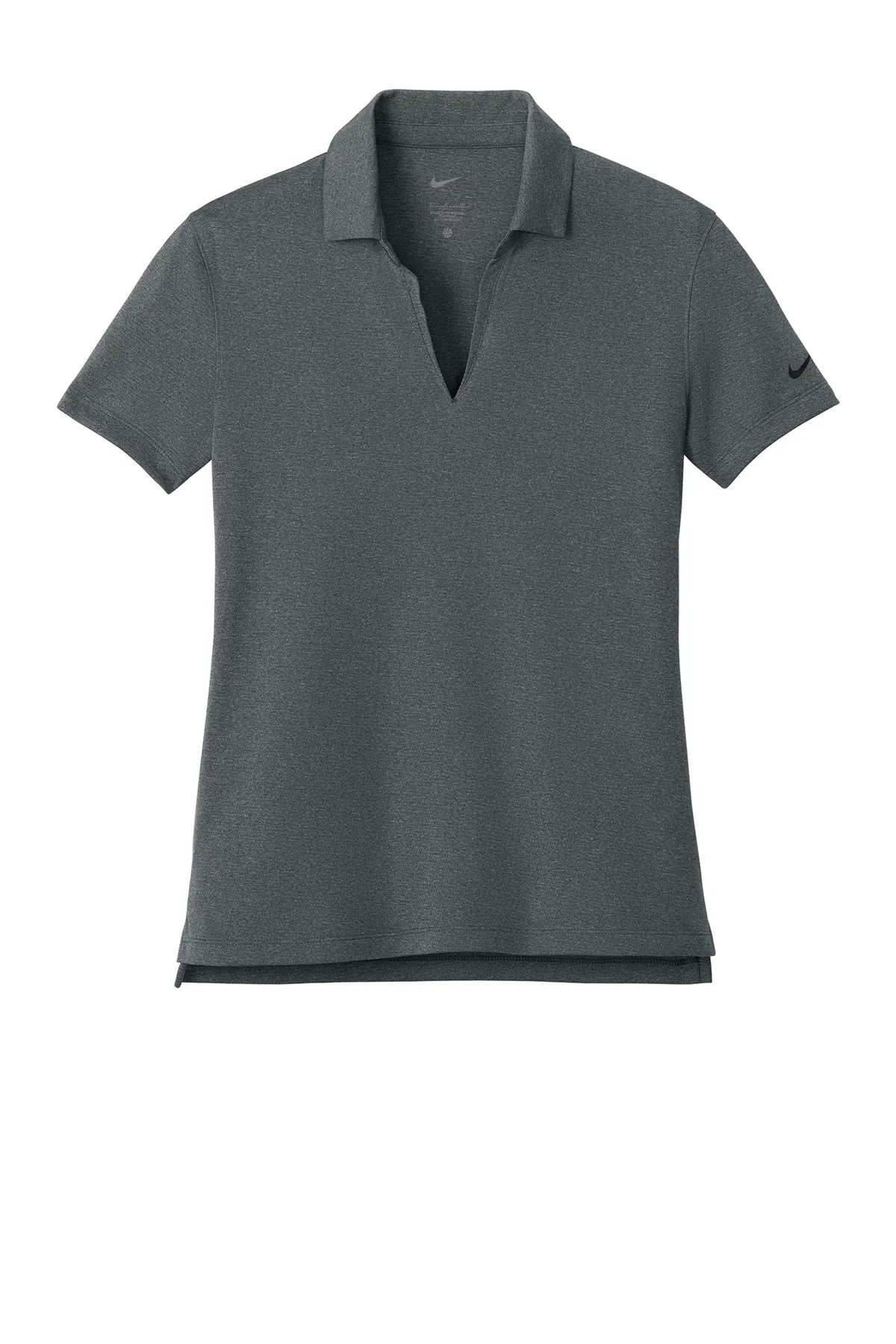 Nike Women's Dri-FIT Smooth Heather Polo NKFQ4793 Anthracite_4