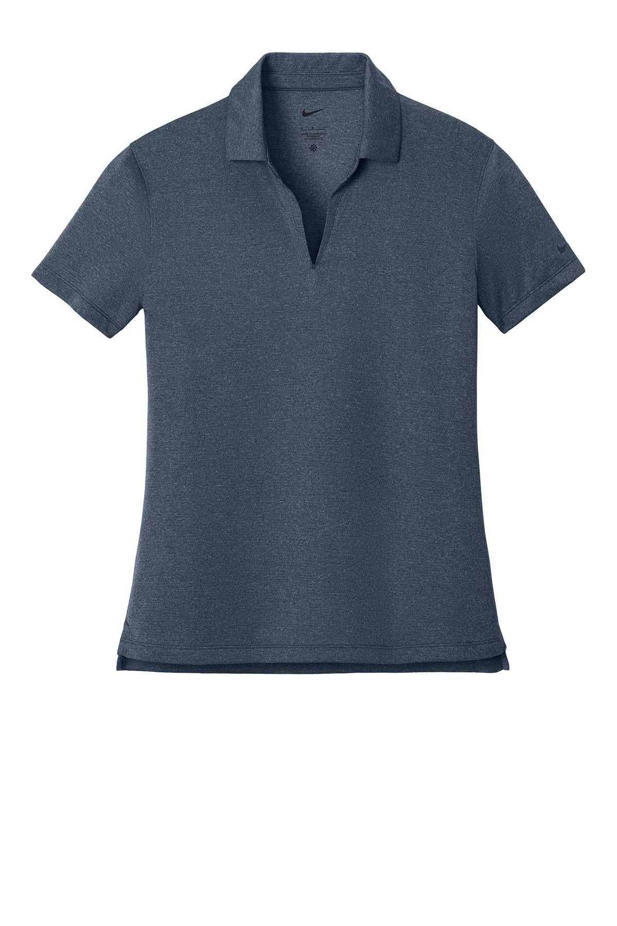 Nike Women's Dri-FIT Smooth Heather Polo NKFQ4793 Navy_4
