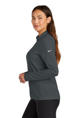 Nike Women's Essential 1/2-Zip Cover-Up NKHM7969 Anthracite_2