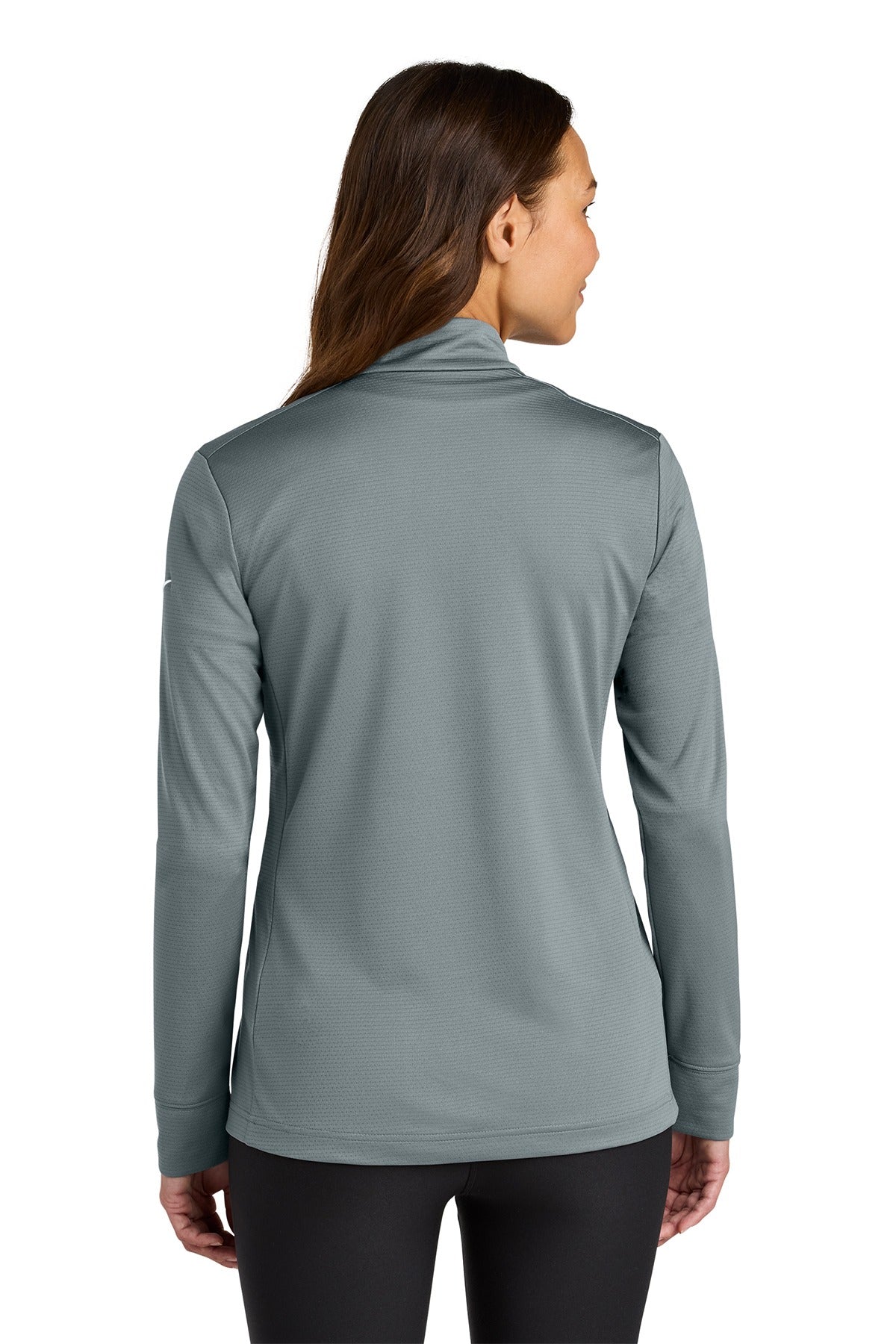 Nike Women's Essential 1/2-Zip Cover-Up NKHM7969 Cool Grey_1