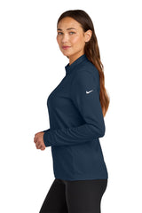 Nike Women's Essential 1/2-Zip Cover-Up NKHM7969 Navy_2
