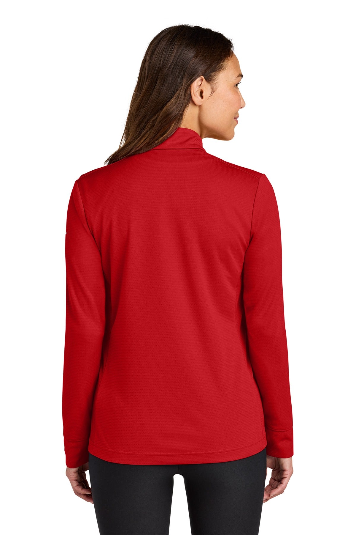 Nike Women's Essential 1/2-Zip Cover-Up NKHM7969 University Red_1