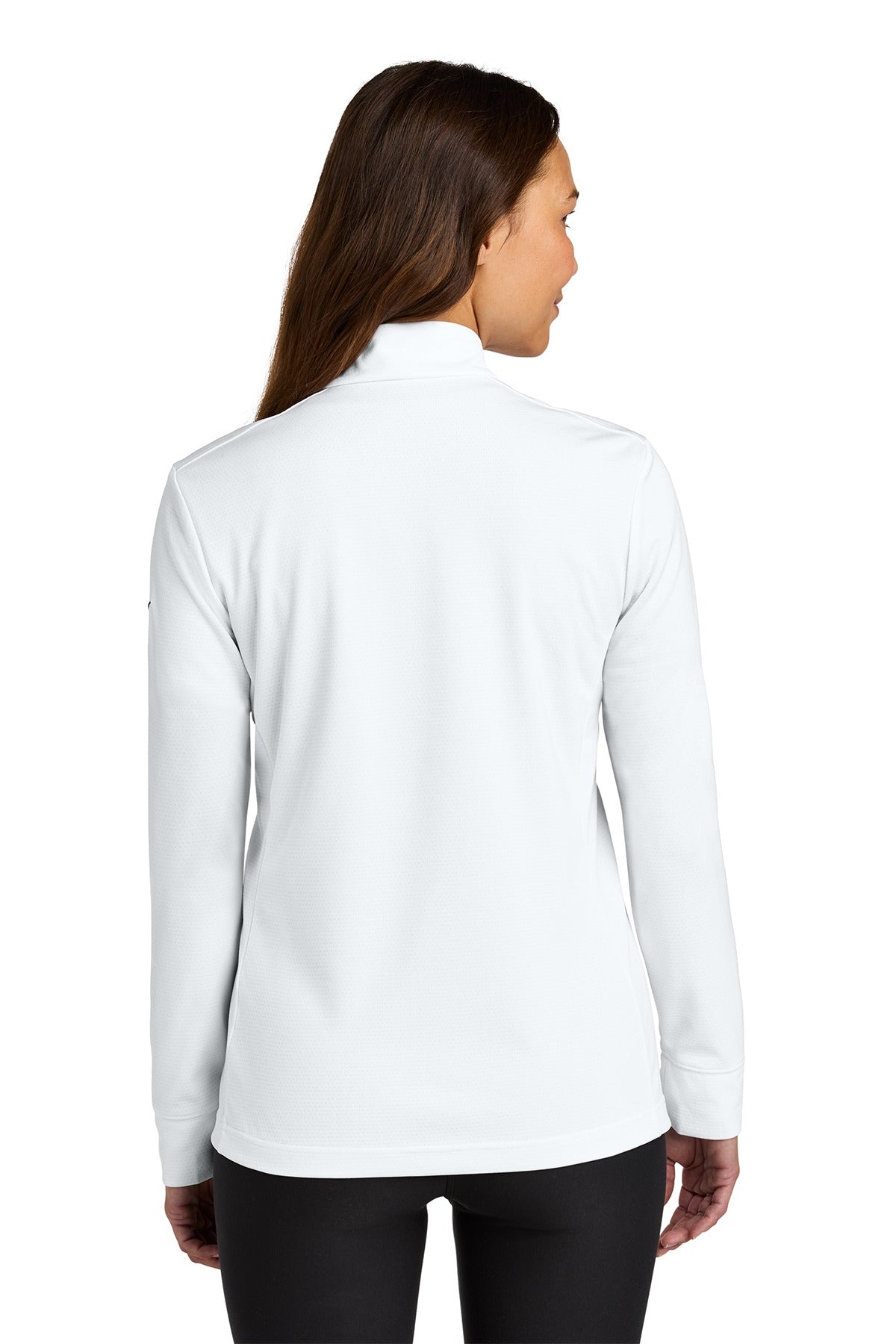 Nike Women's Essential 1/2-Zip Cover-Up NKHM7969 White_1