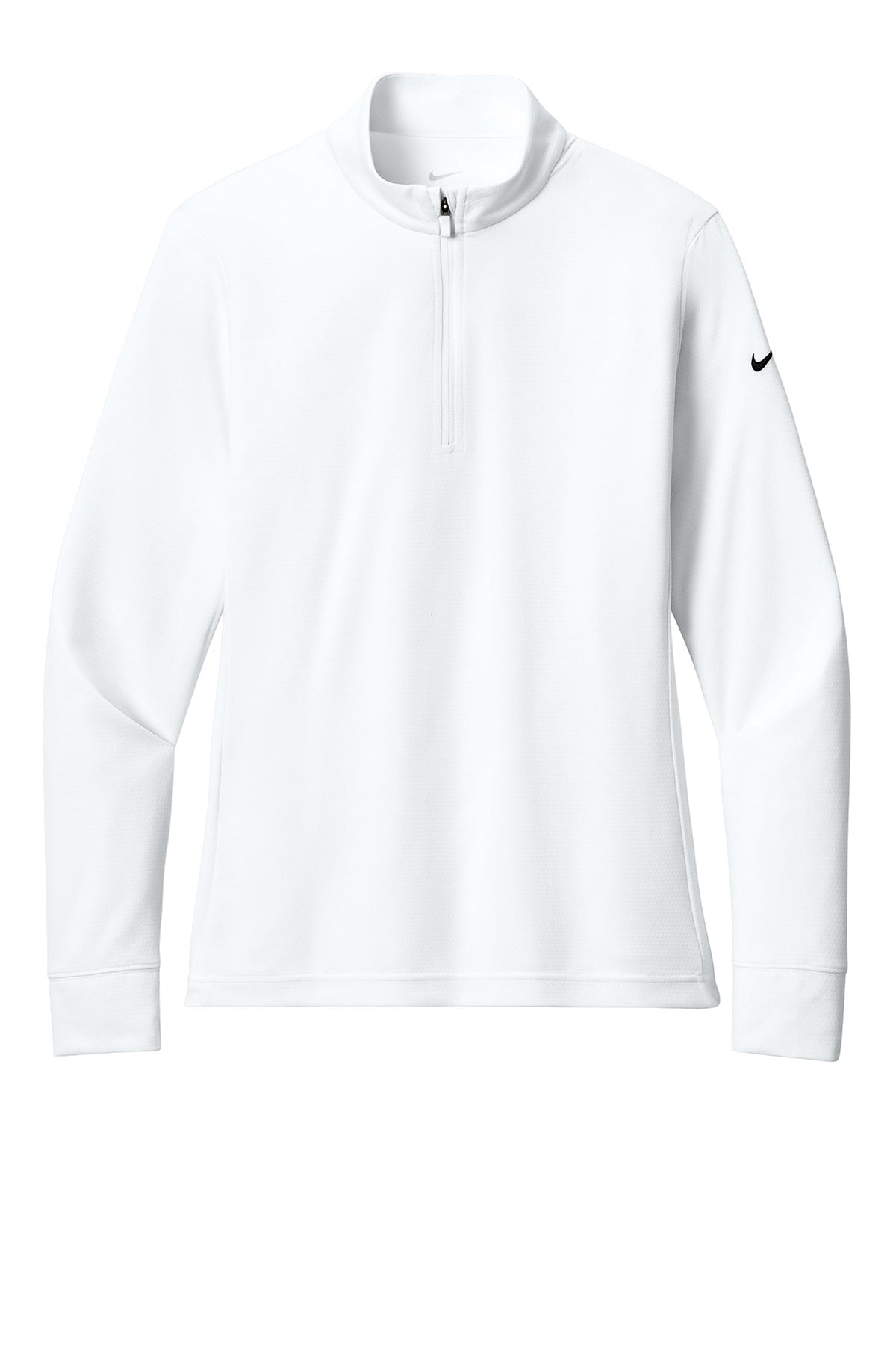 Nike Women's Essential 1/2-Zip Cover-Up NKHM7969 White_3