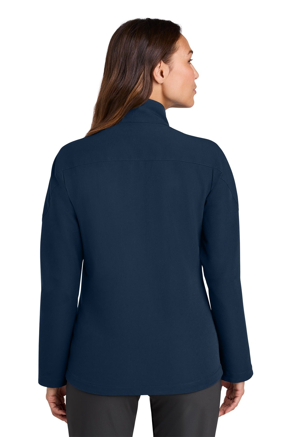 Nike Women's Full-Zip Soft Shell Jacket NKHM7937 Navy_1