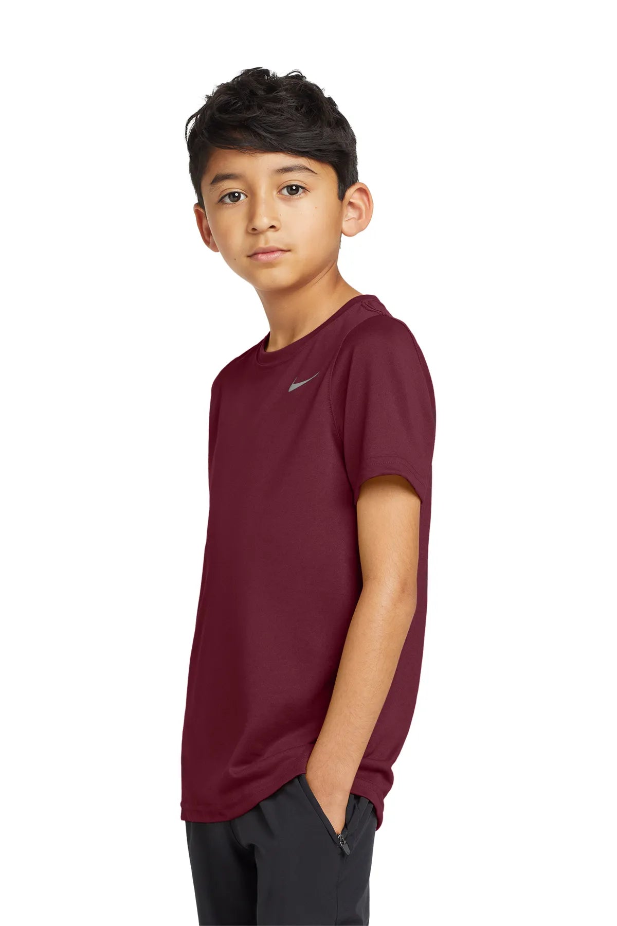 Nike Youth Legend Tee 840178 Deep Maroon_1