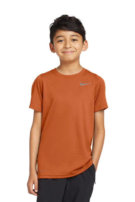Nike Youth Legend Tee 840178 Desert Orange_1
