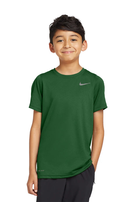 Nike Youth Legend Tee 840178 Gorge Green_1