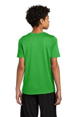 Nike Youth Swoosh Sleeve rLegend Tee NKDX8787 Apple Green_2