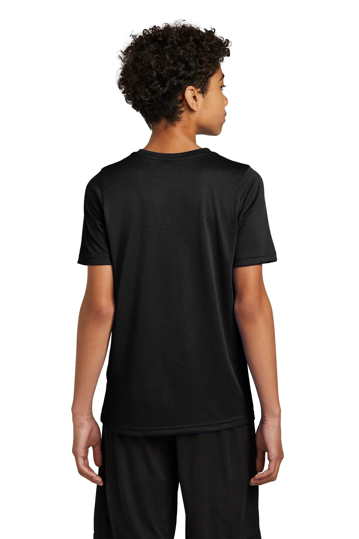 Nike Youth Swoosh Sleeve rLegend Tee NKDX8787 Black_2