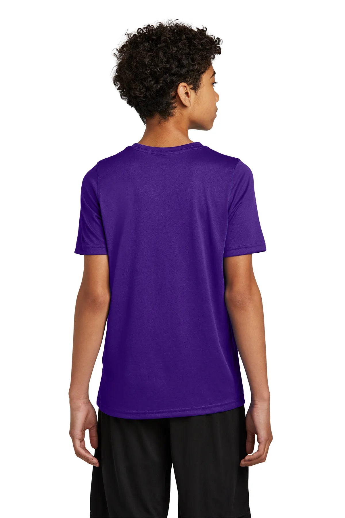 Nike Youth Swoosh Sleeve rLegend Tee NKDX8787 Court Purple_2