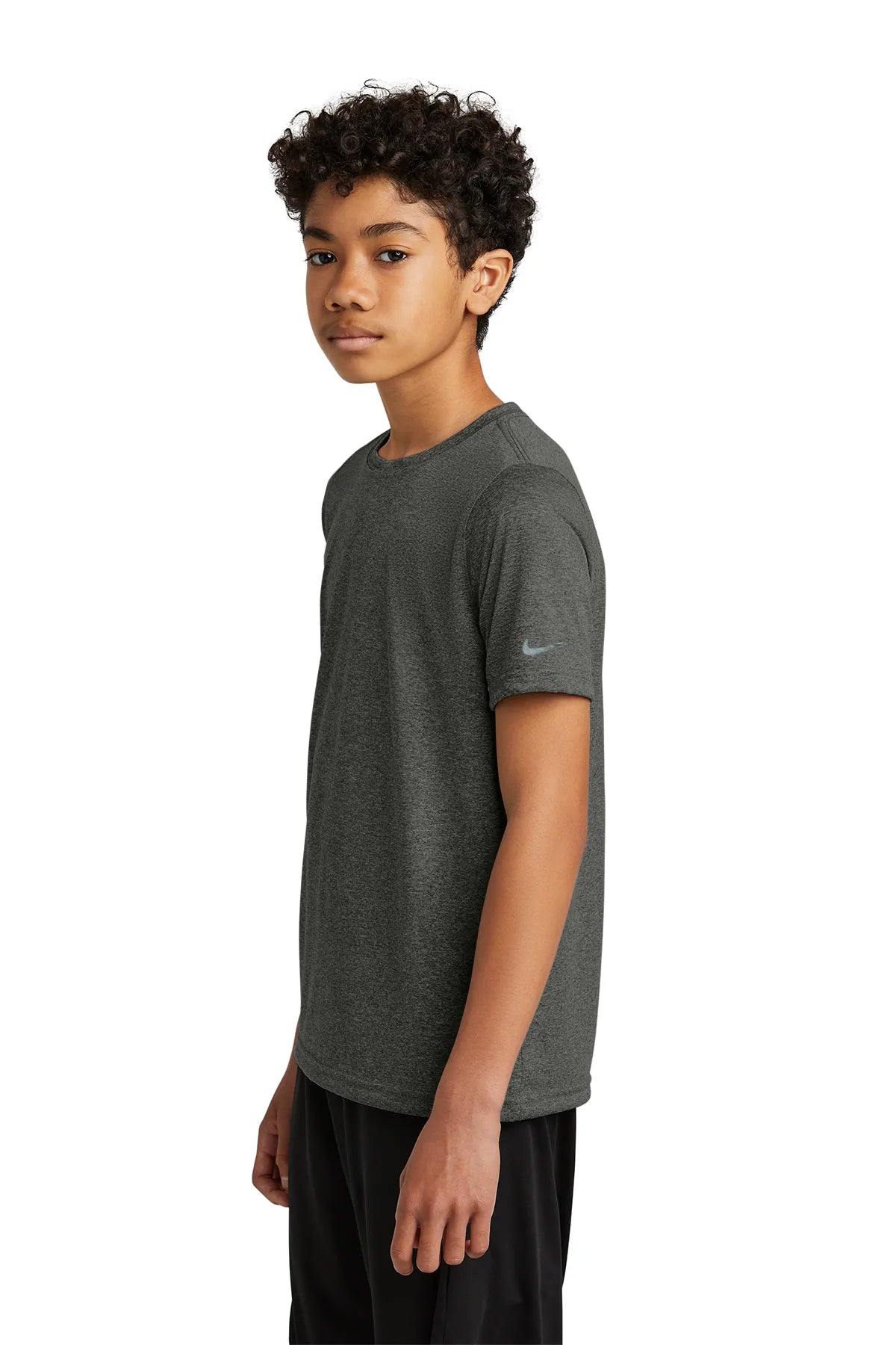 Nike Youth Swoosh Sleeve rLegend Tee NKDX8787 Dark Smoke_3