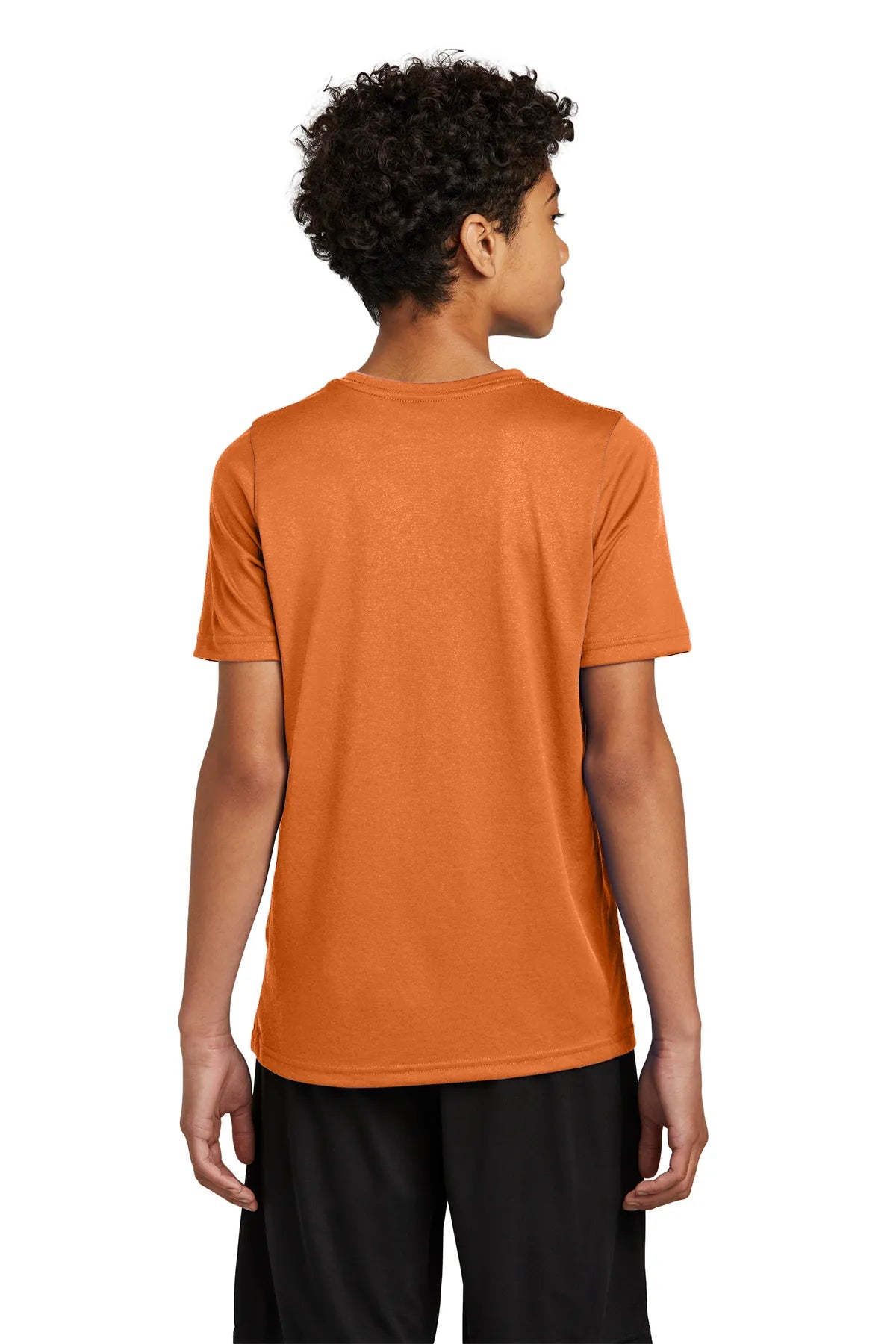 Nike Youth Swoosh Sleeve rLegend Tee NKDX8787 Desert Orange_2