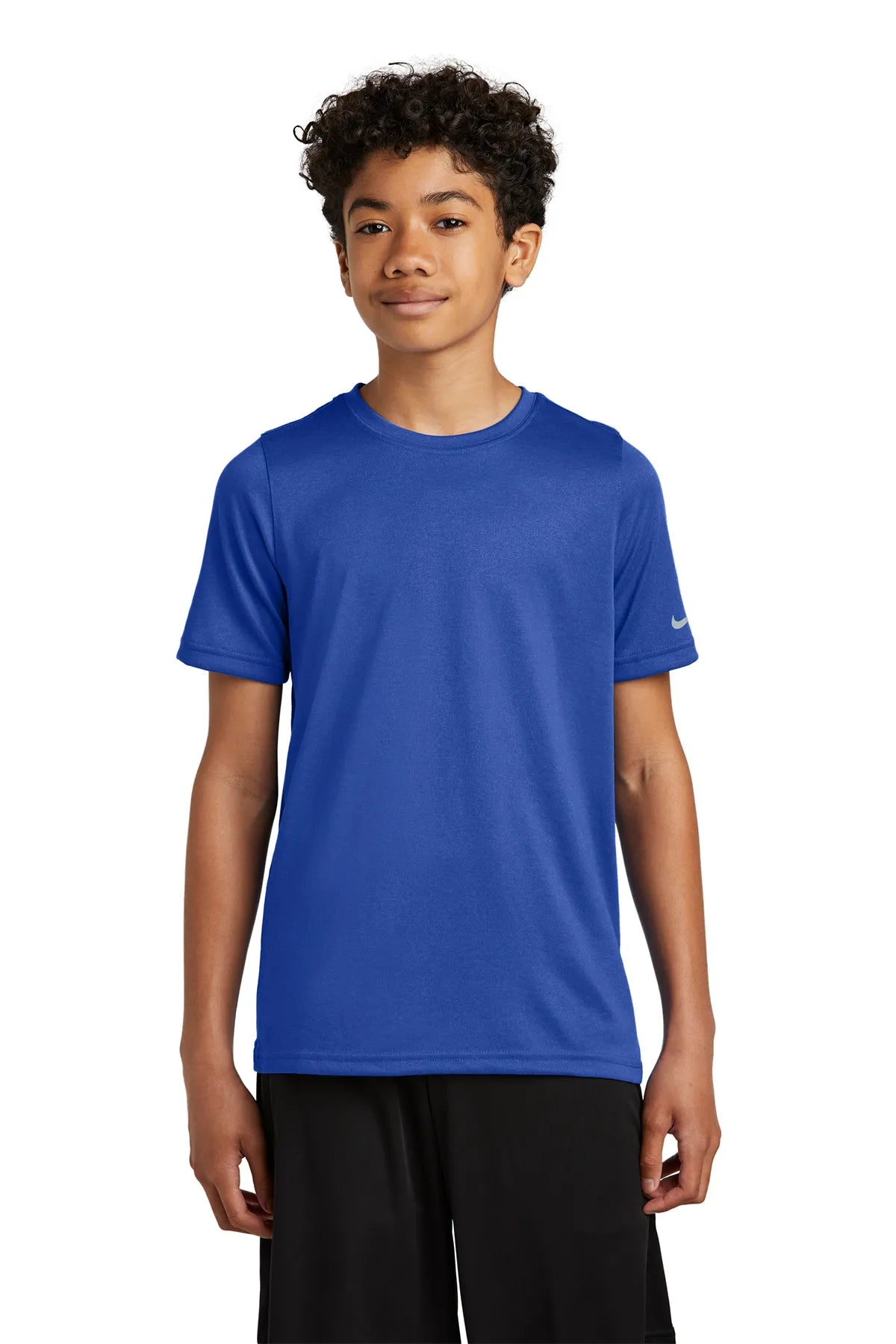 Nike Youth Swoosh Sleeve rLegend Tee NKDX8787 Game Royal_1