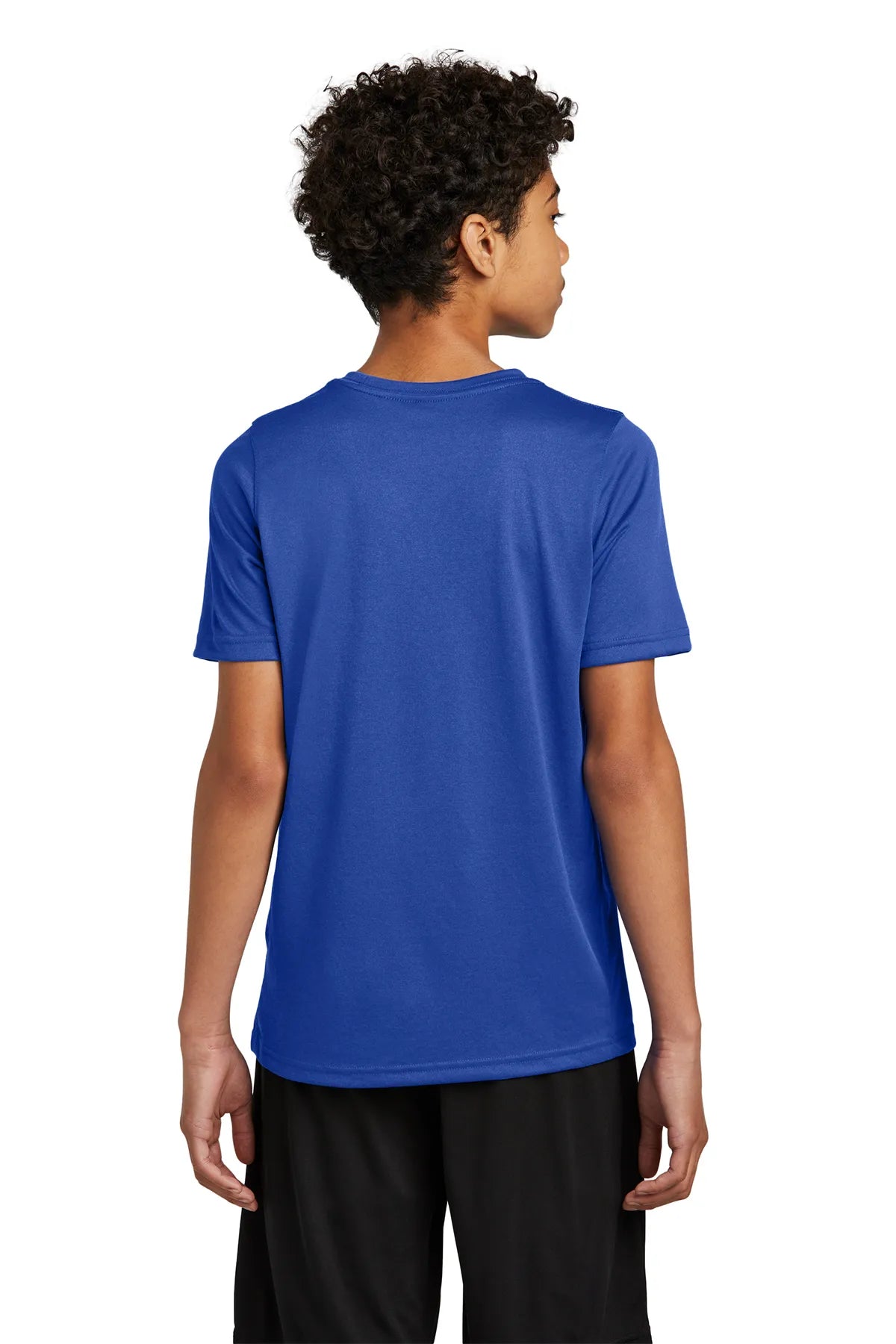 Nike Youth Swoosh Sleeve rLegend Tee NKDX8787 Game Royal_2