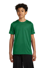Nike Youth Swoosh Sleeve rLegend Tee NKDX8787 Gorge Green_1
