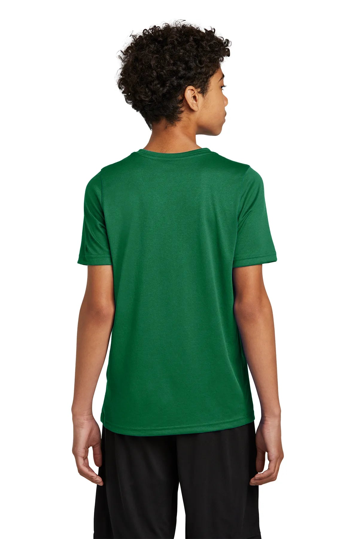 Nike Youth Swoosh Sleeve rLegend Tee NKDX8787 Gorge Green_2