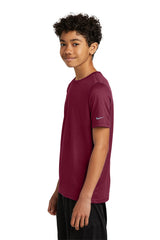 Nike Youth Swoosh Sleeve rLegend Tee NKDX8787 Team Maroon_3
