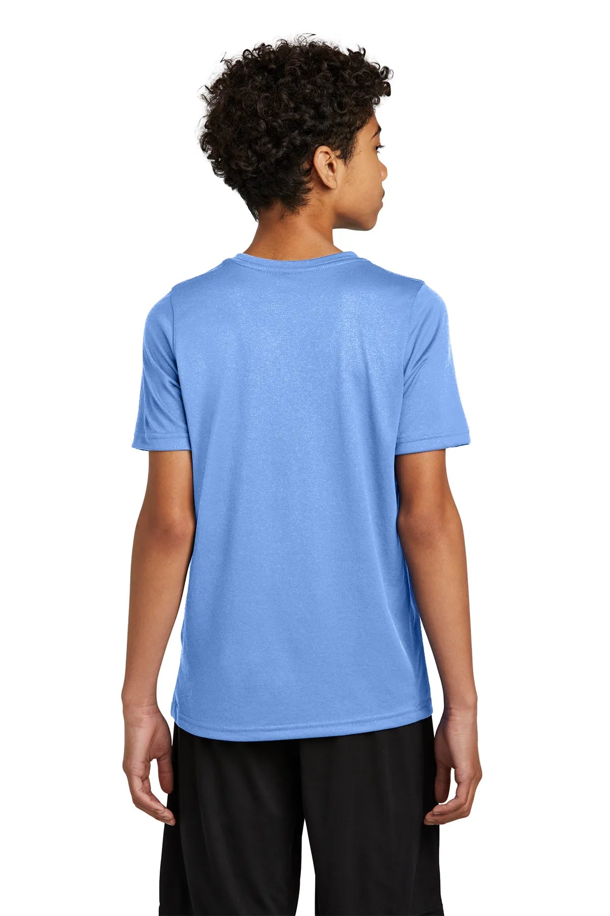 Nike Youth Swoosh Sleeve rLegend Tee NKDX8787 Valor Blue_2