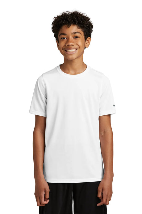 Nike Youth Swoosh Sleeve rLegend Tee NKDX8787  White_1