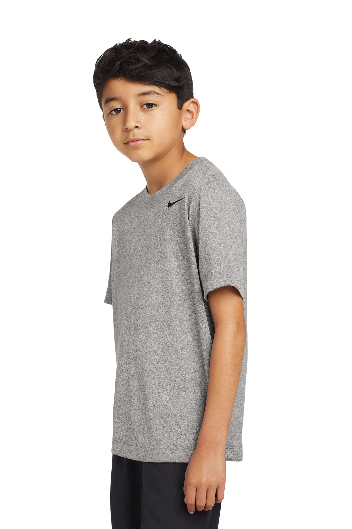 Nike Youth Team rLegend Tee DV7317 Carbon Heather_3