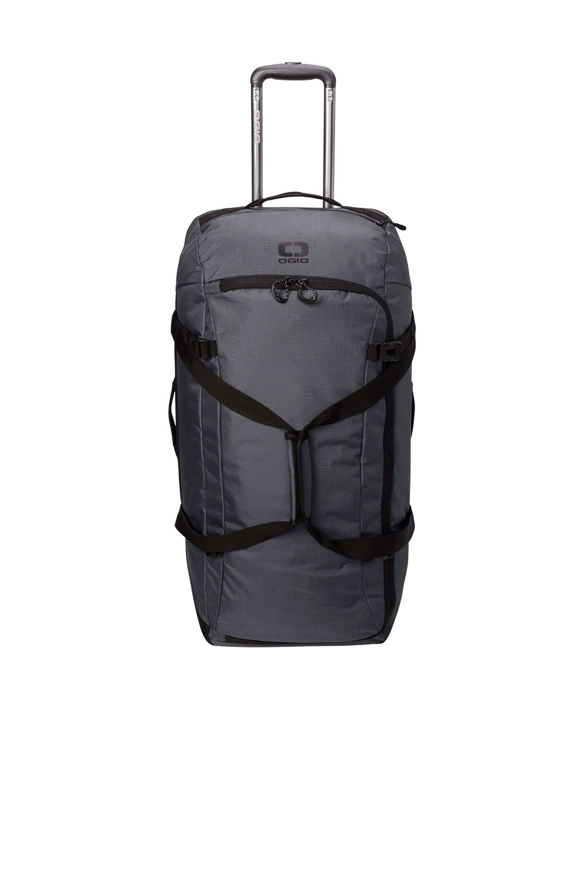 OGIO® Passage Wheeled Checked Duffel 98003 Diesel Grey