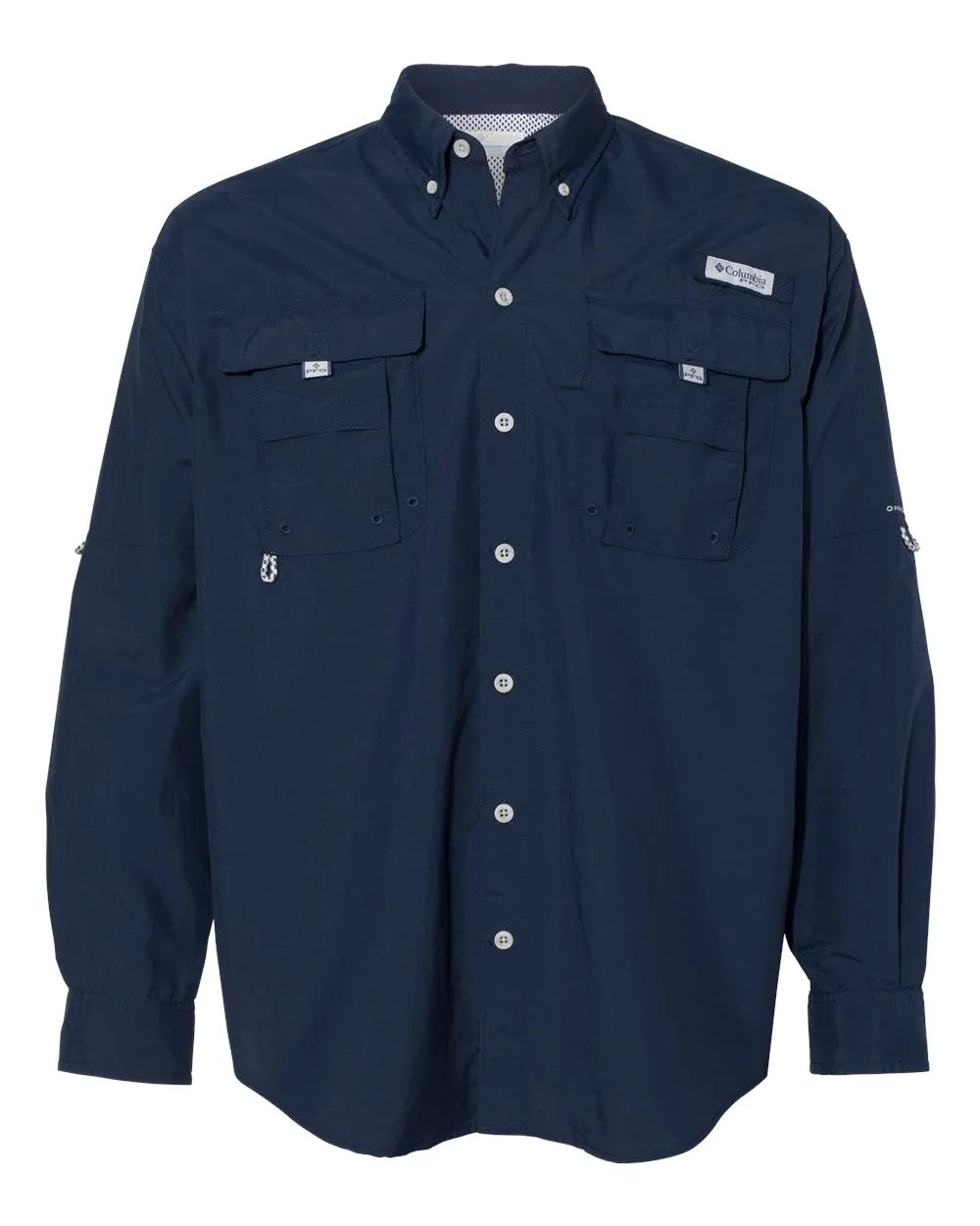 PFG Bahama™ II Long Sleeve Shirt Collegiate Navy_3