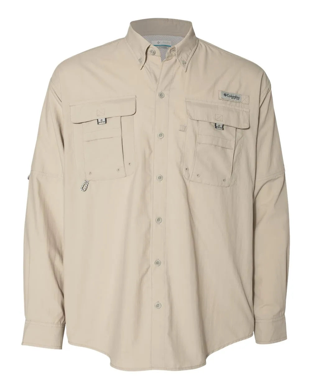 PFG Bahama™ II Long Sleeve Shirt Fossil_3