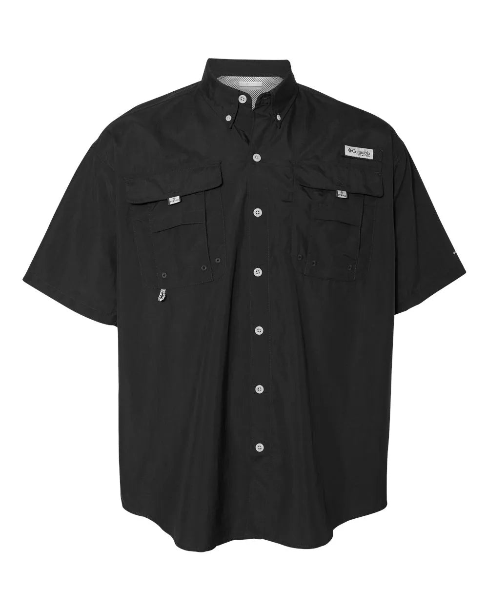 PFG Bahama™ II Short Sleeve Shirt Black_3