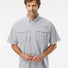 PFG Bahama™ II Short Sleeve Shirt Cool Grey