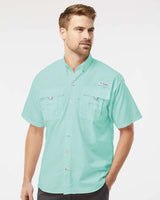 PFG Bahama™ II Short Sleeve Shirt Gulf Stream