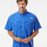 PFG Bahama™ II Short Sleeve Shirt Vivid Blue