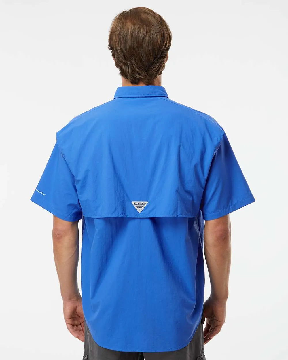 PFG Bahama™ II Short Sleeve Shirt Vivid Blue_2