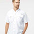 PFG Bahama™ II Short Sleeve Shirt White