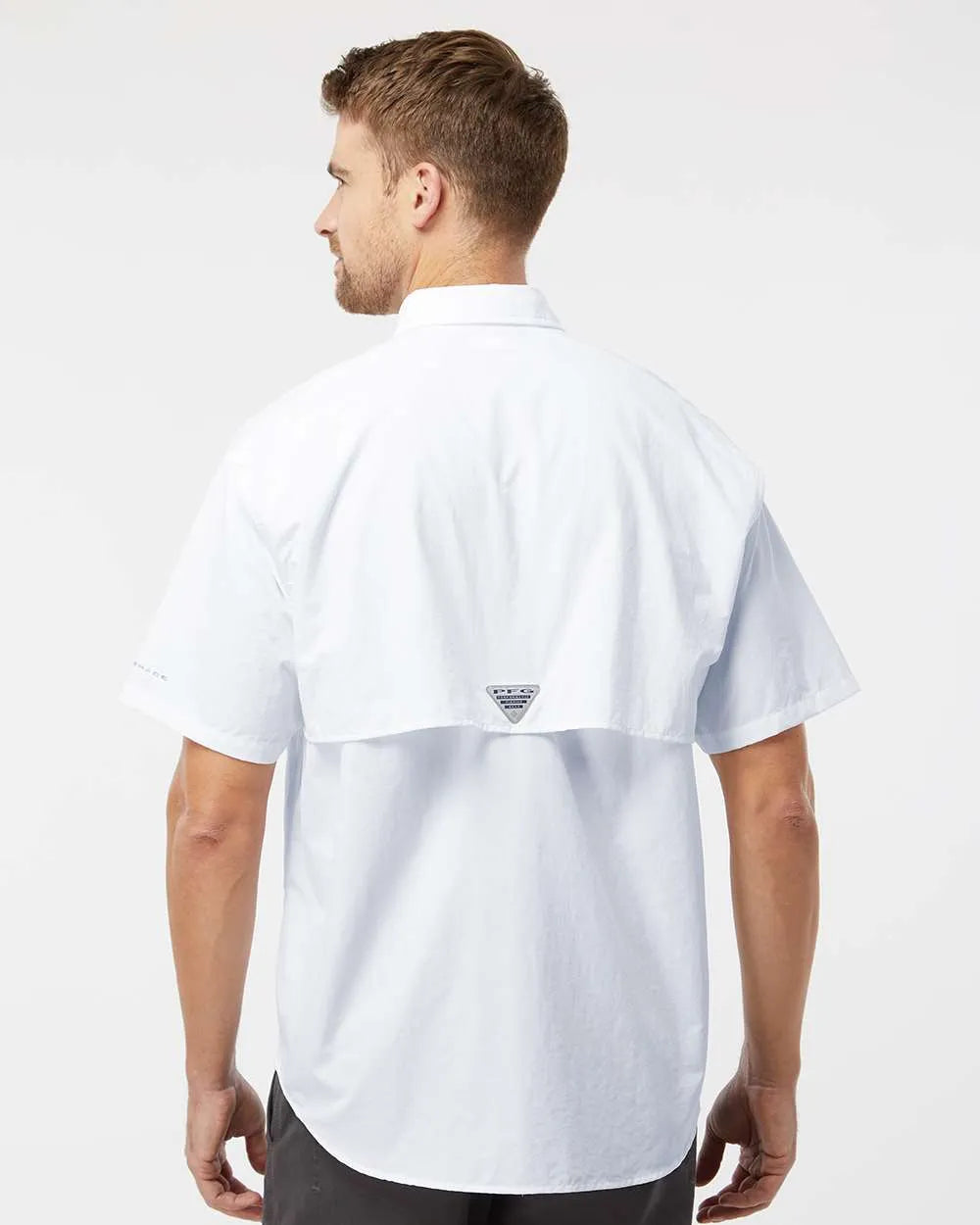 PFG Bahama™ II Short Sleeve Shirt White_2