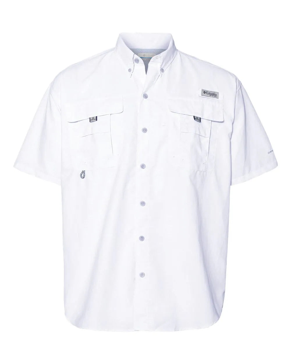 PFG Bahama™ II Short Sleeve Shirt White_3