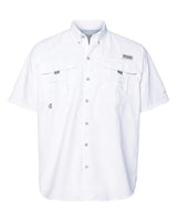 PFG Bahama™ II Short Sleeve Shirt White_3