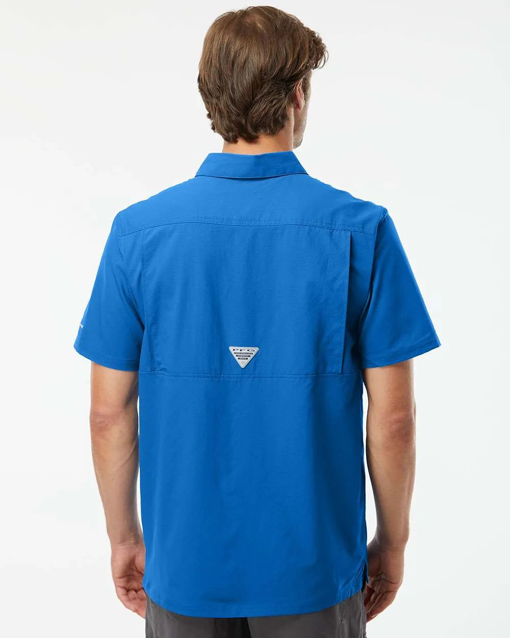 PFG Slack Tide™ Camp Shirt Vivid Blue_2