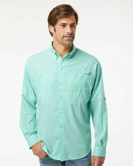 PFG Tamiami™ II Long Sleeve Shirt Gulf Stream