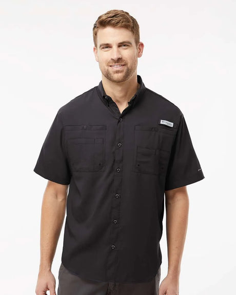 PFG Tamiami™ II Short Sleeve Shirt Black
