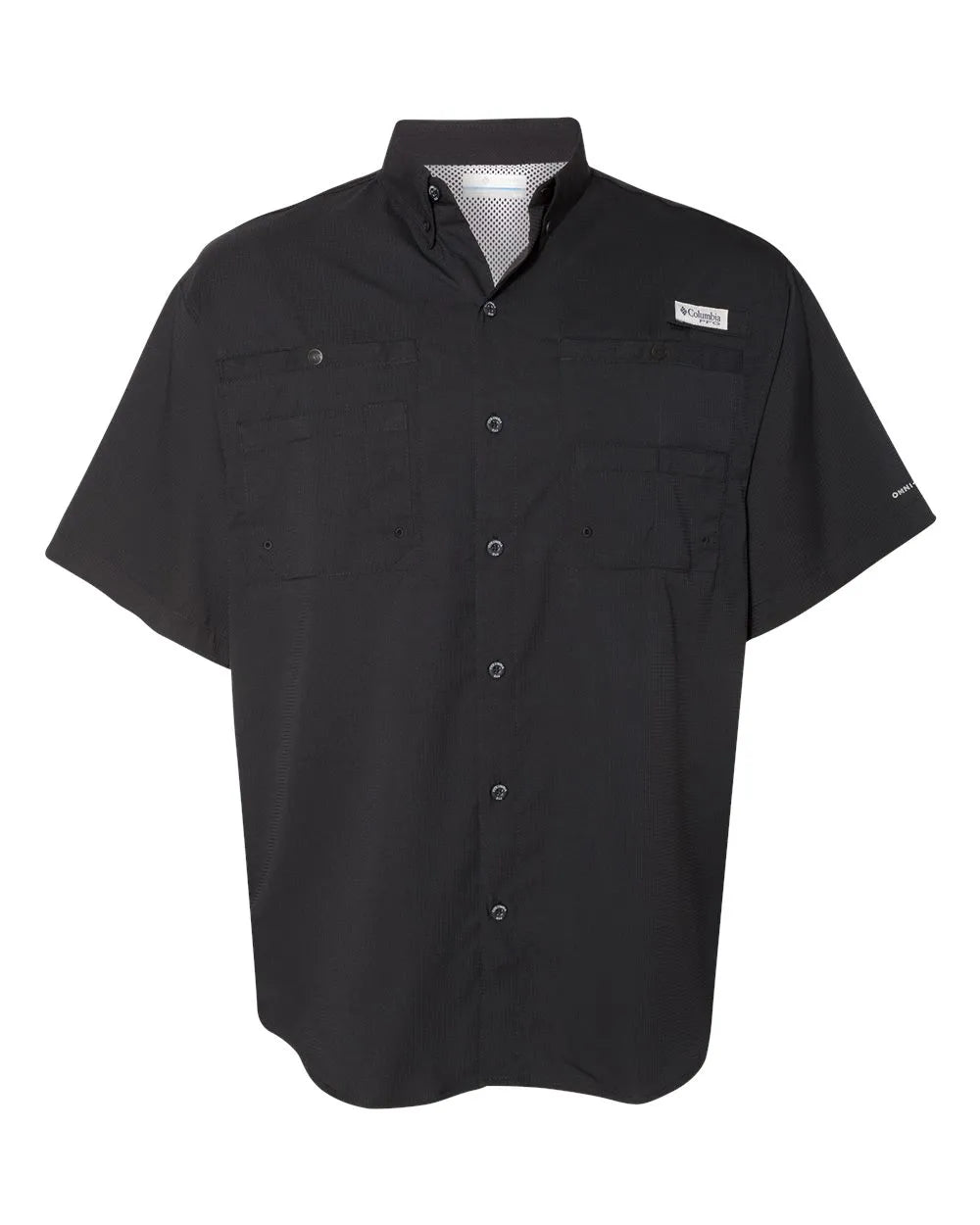 PFG Tamiami™ II Short Sleeve Shirt Black_3