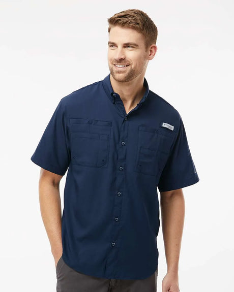 PFG Tamiami™ II Short Sleeve Shirt Collegiate Navy